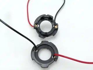 NY! Forlygtepære H7 Adapter LED Xenon VW Opel 