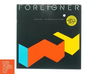 Agent Provocateur af Foreigner (LP) fra Foreigner (str. 31 x 31 cm)