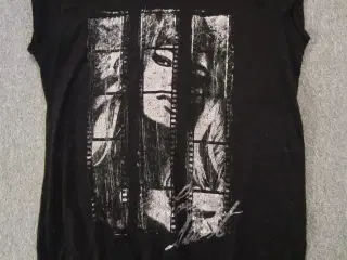 Smart sort bluse i str. S / M
