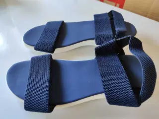 NYE Navyblå Sandaler med Elastik