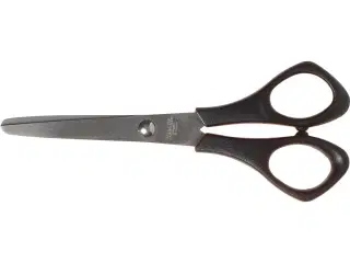 Skolesaks, L: 14 cm, rund, højre, 1 stk.