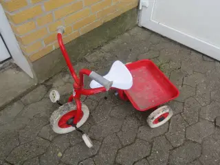 1 stk Winther 3 hjulet cykel med tippelad