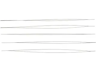 Smykkenål, L: 12 cm, tykkelse 0,25 mm, 5stk./ 1 pk.
