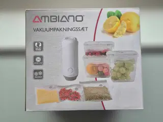 Ny og ubrugt Ambiano vakuumpakningssæt sælges