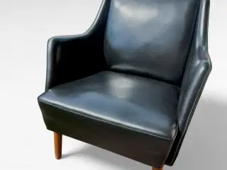 Autentisk Dansk Lounge Lænestol - 1950/60'erne