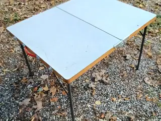 Camping-kuffertbord, retro