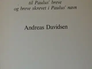 paulus - indledning og kommentar til paulus breve 
