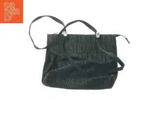 Sort skuldertaske med ESTRADE brand fra ESTRADE (str. 38 x 30 cm)