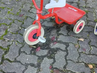 3 hjulet Rød Winther cykel