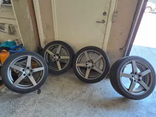 Evo Alufælge 5x112 R18 ET 38 som ny