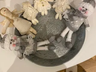 Diverse juleting. Snemænd/engle