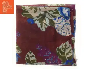 Blomstret tørklæde (str. 80x100 cm)
