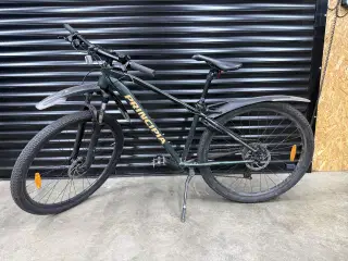 PRINCIPIA MTB i mat grøn med gule detaljer