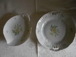 Kaffebord med Bing&Grøndal.  Klitrose stel.