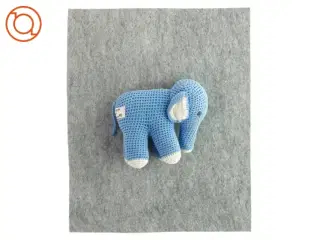 Hæklet elefant (str. 17 x 13cm)