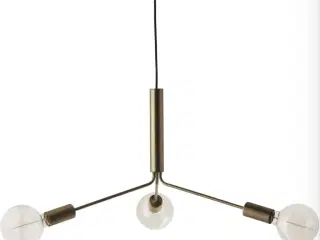 Loftslampe messing