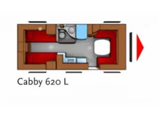 2014 - Cabby Comfort 620 L