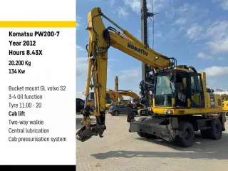 Komatsu PW 200-7