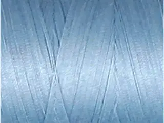 Lyseblå sytråd 1000m - 100% bomuld, høj kvalitet