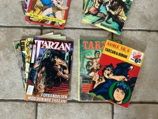 14 stk ældre Tarzan tegneserier