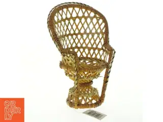 Flettet kurvestol i mini (str. 20x15 cm)