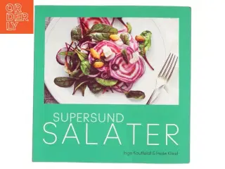 Supersund salater af Inge Kauffeldt (Bog)