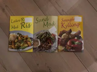 Nemt & Lækkert mad 3 bøger