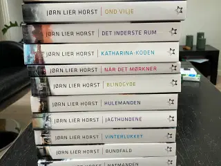 Bøger: Jørn Lier Horst (nr. 1 til 17)