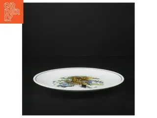 Porcelænstallerken Fyrtøjet fra Kahla (str. Ø. 19,5 cm)