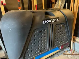 Bagageboks - Towbox V2 Sort til bag på Bilen