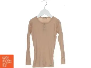 Langærmet støvet rosa bluse fra MarMar (str. 110)