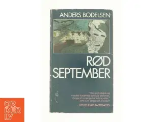 Rød september af Anders Bodelsen fra Bog