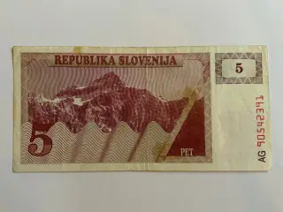 5 Tolar Slovenia