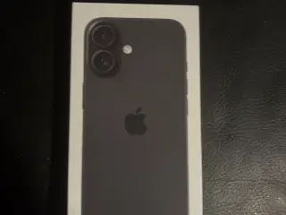 HELT NY IPHONE 16 128GB SORT