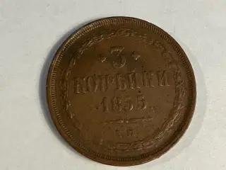 3 Kopeks Russia 1855