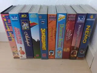 VHS' blandet børnefilm 