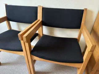 Stole i egetræ 