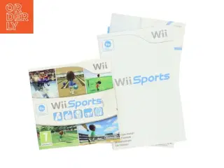 Wii Sports instruktionsbog fra Nintendo