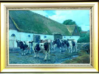 Maleri af Harald Kjær (1876-1948)
