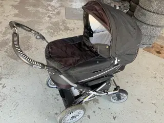 Emmaljunga barnevogn med lille liggemål 80cm