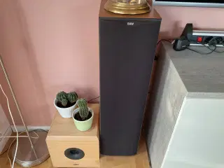  B&W højttalere, Forstærker og subwoofer