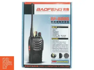 BAOFENG BF-888S Walkie-Talkie fra Baofeng (str. 21 x 5 cm)