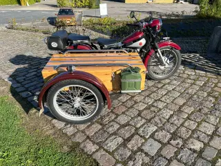 Nimbus C 750 1953 med flot sidevogn
