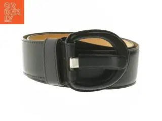 Sort læderbælte fra Alaluna (str. 85 cm)