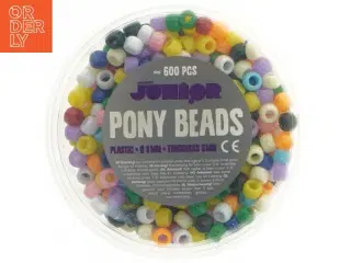 Ponyperler sæt fra Panduro (str. 600 perler)