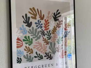 Henri Matisse Plakat m. sort metalramme