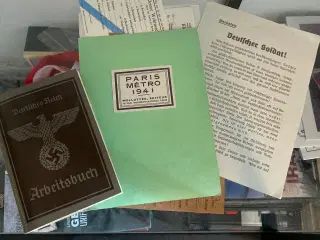 Forskellige Tyske Reproduktion papir og medalje