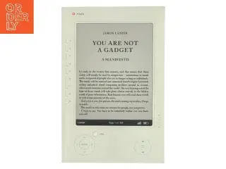 You are not a gadget : a manifesto af Jaron Lanier (Bog)