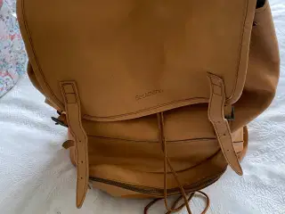 Lædertaske rygsæk