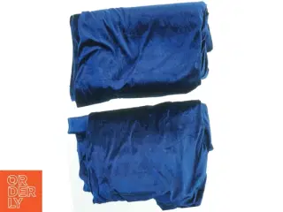 Blå velour nytårsduge